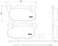 Комплект тормозов MINTEX MDK0059