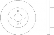 Тормозной диск HELLA 8DD 355 115-371