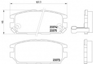 Комплект тормозных колодок HELLA 8DB 355 009-291
