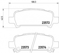 Комплект тормозных колодок HELLA 8DB 355 009-401