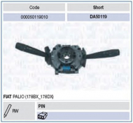 Переключатель MAGNETI MARELLI 000050119010