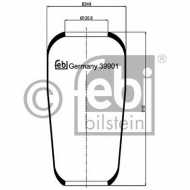 Баллон пневматической рессоры FEBI BILSTEIN 39901