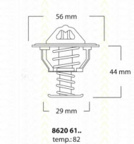 Термостат TRISCAN 8620 6182