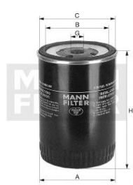 Фильтр MANN-FILTER WK 731