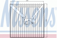 Испаритель NISSENS 92250