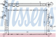 Теплообменник NISSENS 63021A
