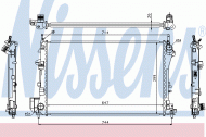 Теплообменник NISSENS 63024A