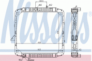 Теплообменник NISSENS 62564