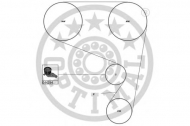 Ременный комплект OPTIMAL SK-1077