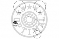 Ременный комплект OPTIMAL SK-1105
