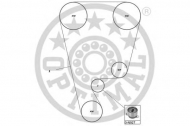 Ременный комплект OPTIMAL SK-1213