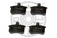 Комплект тормозных колодок OPTIMAL 9272