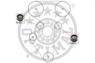 Ременный комплект OPTIMAL SK-1715