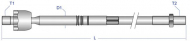 Шарнир MOOG BM-AX-3683