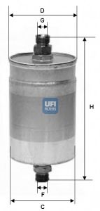 Фильтр UFI 31.576.00