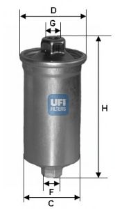Фильтр UFI 31.699.00