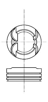 Поршень AE 24144 STD