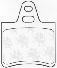 Комплект тормозных колодок QH Benelux BP265