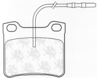 Комплект тормозных колодок QH Benelux BP581