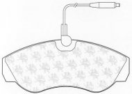 Комплект тормозных колодок QH Benelux BP811