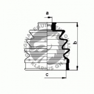 Комплект пыльника QH Benelux QJB127
