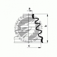 Комплект пыльника QH Benelux QJB521