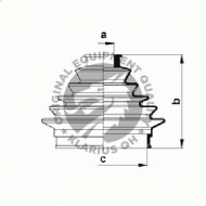 Комплект пыльника QH Benelux QJB2136