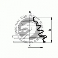 Комплект пыльника QH Benelux QJB2239