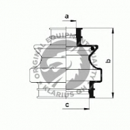 Комплект пыльника QH Benelux QJB658