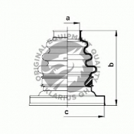Комплект пыльника QH Benelux QJB946