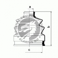 Комплект пыльника QH Benelux QJB967