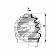 Комплект пыльника QH Benelux QJB968