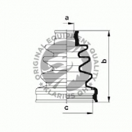 Комплект пыльника QH Benelux QJB975