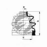 Комплект пыльника QH Benelux QJB981