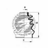 Комплект пыльника QH Benelux QJB982