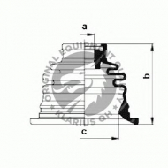 Комплект пыльника QH Benelux QJB1002
