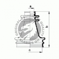 Комплект пыльника QH Benelux QJB252