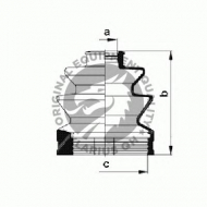 Комплект пыльника QH Benelux QJB461