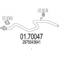 Трубка MTS 01.70047