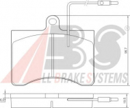 Комплект тормозных колодок A.B.S. 36456