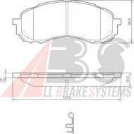 Комплект тормозных колодок A.B.S. 37443