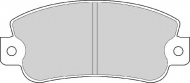 Комплект тормозных колодок NECTO FD6253A