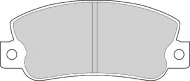 Комплект тормозных колодок NECTO FD6250A