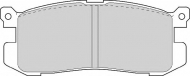 Комплект тормозных колодок NECTO FD6563A