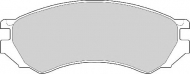 Комплект тормозных колодок NECTO FD6480A