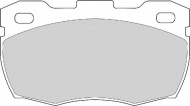 Комплект тормозных колодок NECTO FD6585A