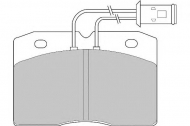 Комплект тормозных колодок NECTO FD6139V