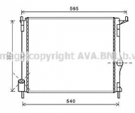 Теплообменник AVA QUALITY COOLING RT2476
