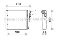 Теплообменник AVA QUALITY COOLING VO6163