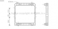 Теплообменник AVA QUALITY COOLING IV2039